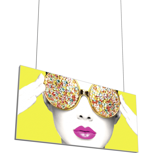 5ft High Hanging Lightboxes