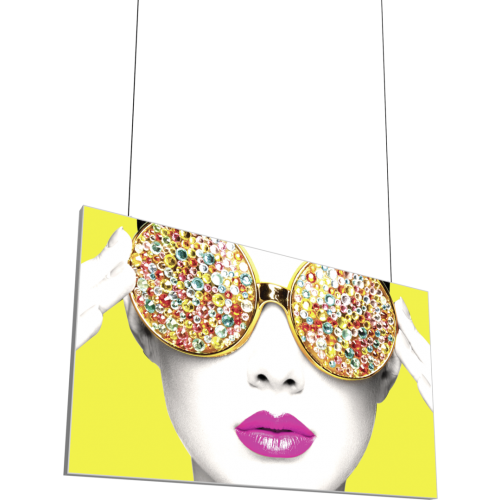 6ft High Hanging Lightboxes