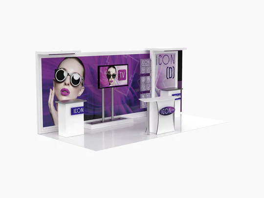 Icon D 10 X 20 Booth Package