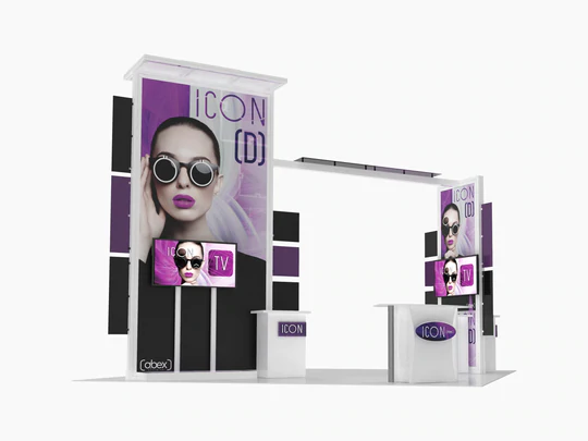Icon D 20 X 20 Booth Package